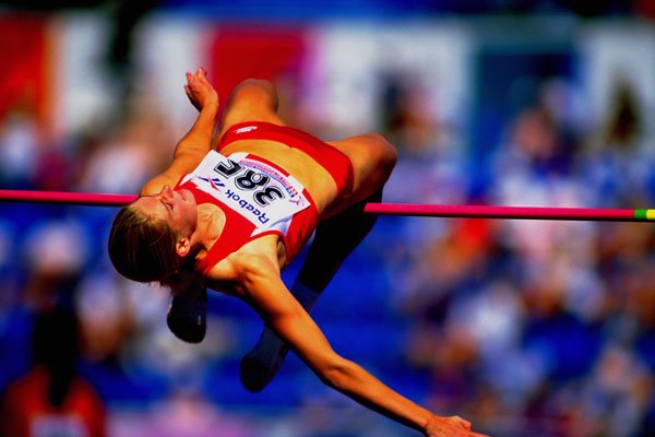770057 High Jump Competitor, English Team A4 Photo Print