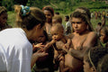 770067 Tourists With Locals, Market, Anggruk A4 Photo Print