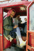 770069 Two Men In A Car, Qualat Al Mudiq, Syria A4 Photo Print
