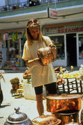 770075 Copper Shop, Bodrum, Turkey A4 Photo Print