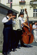 770079 Musicians, Hradcany, Czech Republic A4 Photo Print