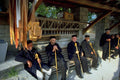 770082 Village Square, Metsovo, Greece A4 Photo Print