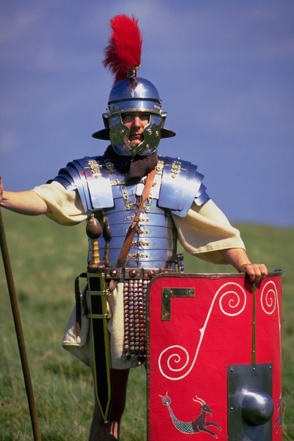 770095 Roman Centurion, On Guard A4 Photo Print