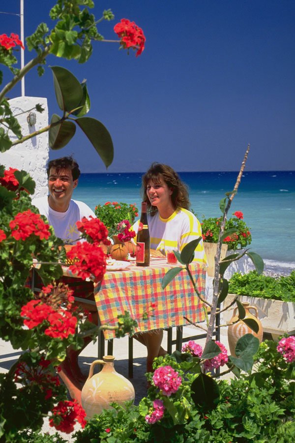 770097 Ixia, Rhodes, Greece A4 Photo Print