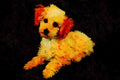771006 Shaggy Light Brown Poodle Puppy A4 Limited Edition Watercolour Print