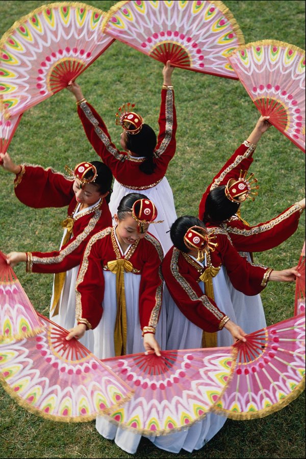 772011 Traditional Korean Dance A4 Photo Print