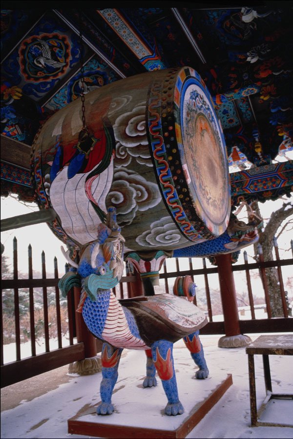 772012 Drum (temple) A4 Photo Print