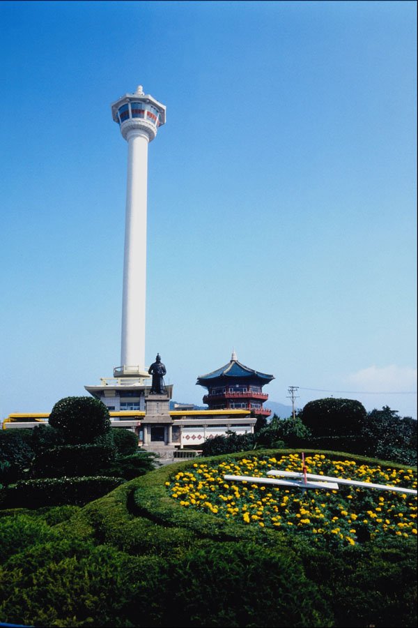 772039 Pusan Tower, Pusan, South Korea A4 Photo Print
