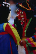 772074 Masked Dance A4 Photo Print
