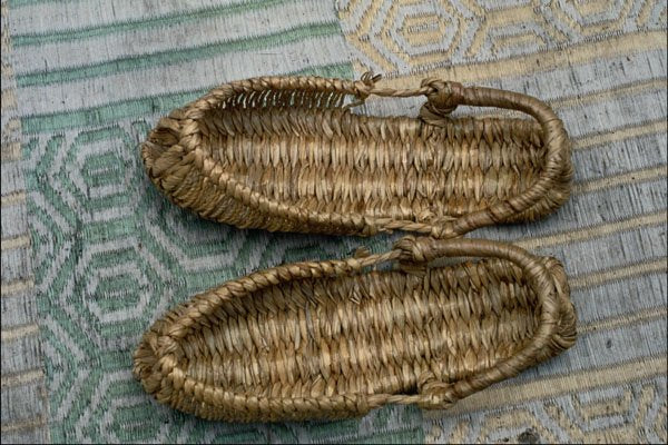 772078 Straw Sandals A4 Photo Print