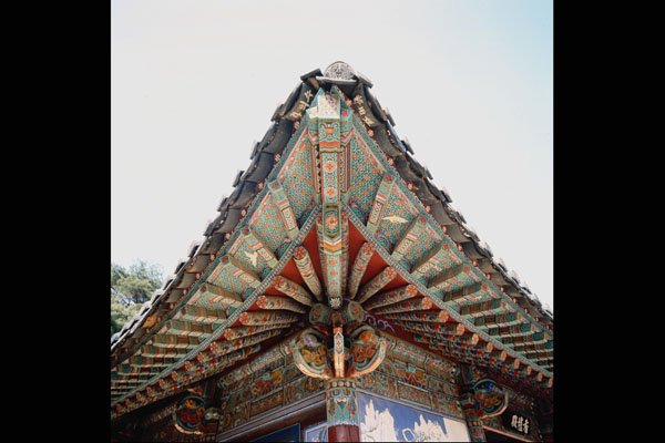 772083 Roof Of Temple A4 Photo Print