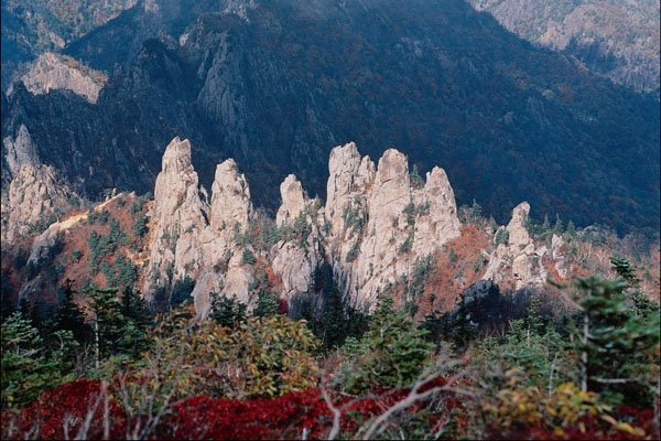 772084 Mount Soraksan, In Fall A4 Photo Print