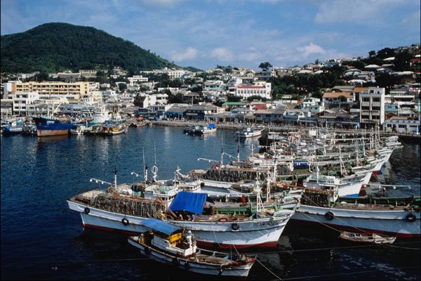 772085 The Wharfside, Chungmu A4 Photo Print