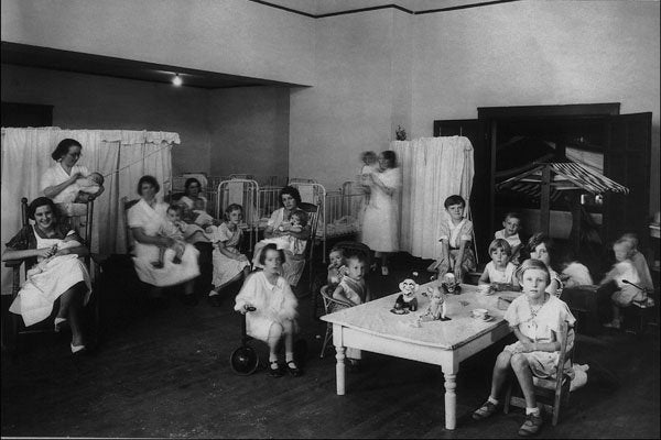 773028 Ottawa Day Nursery, Circa 1930, Photo By Hands Studio, PA147936 A4 Photo Print
