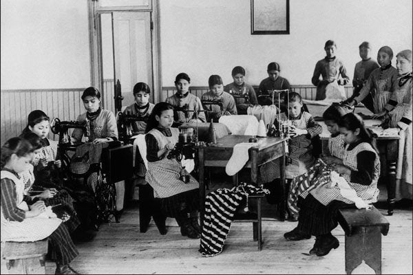 773074 Industrial School, Resolution, Northwest Territories, PA23095 A4 Photo Print