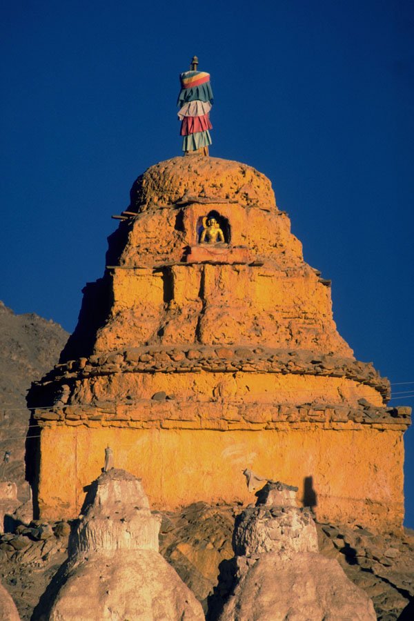 776002 Buddhist Stupa, Leh, Ladakh A4 Photo Print