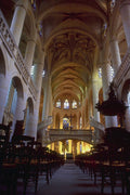 776012 Interior, St. Etienne Du Mont, Paris, France A4 Photo Print