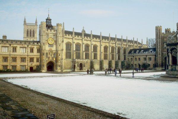 776018 Great Court, Trinity College, Cambridge, U.K. A4 Photo Print
