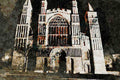 776020 Rochester Cathedral At Night A4 Limited Edition Watercolour Print