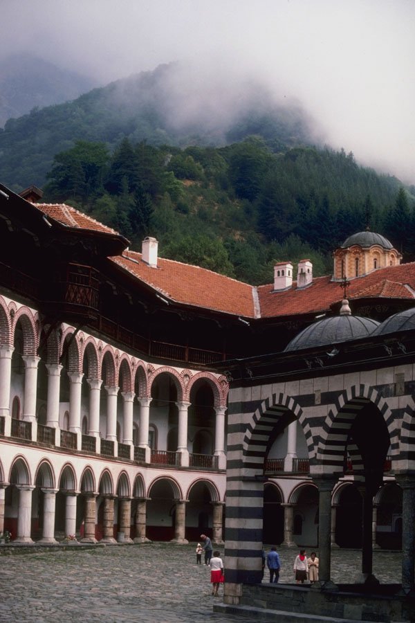 776022 Monastery A4 Photo Print