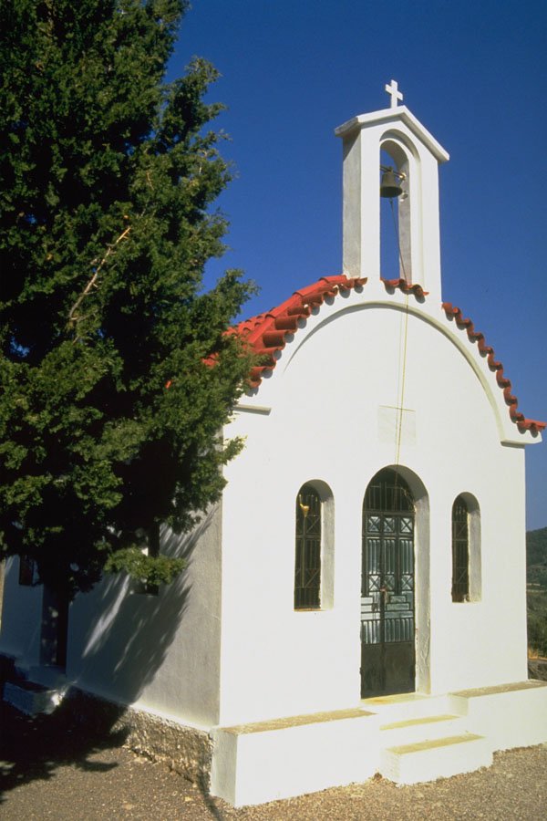 776027 Church, Rhodes, Greece A4 Photo Print