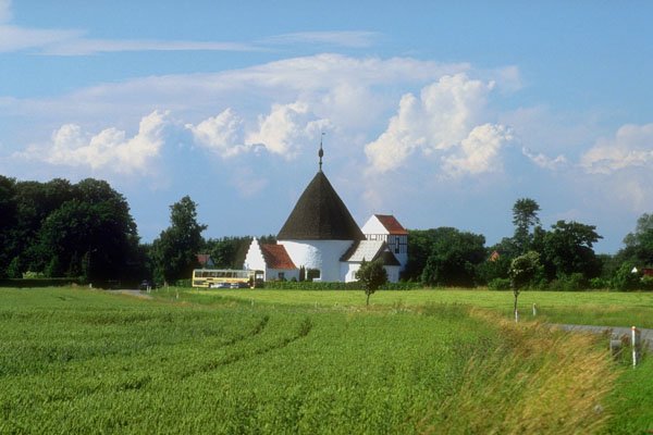 776048 Danish Church A4 Photo Print