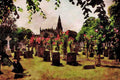 776051 St. Anne's Church, Baslow A4 Limited Edition Watercolour Print