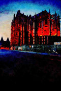 776068 Cathedral, Beauvais, France A4 Limited Edition Watercolour Print