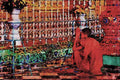 776069 Monk At Prayer, Myanmar A4 Limited Edition Watercolour Print