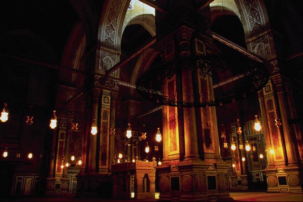 776084 Interior Of Rifai Mosque, Cairo, Egypt A4 Photo Print