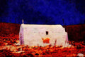 776099 Astipalea, Dodecanese, Greece A4 Limited Edition Watercolour Print