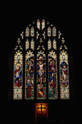 777026 Stained Glass Window, All Saints Church, Dulverton, Somerset, England A4 Photo Print