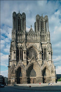 777052 Cathedral Of Notre Dame, Reims, France A4 Photo Print