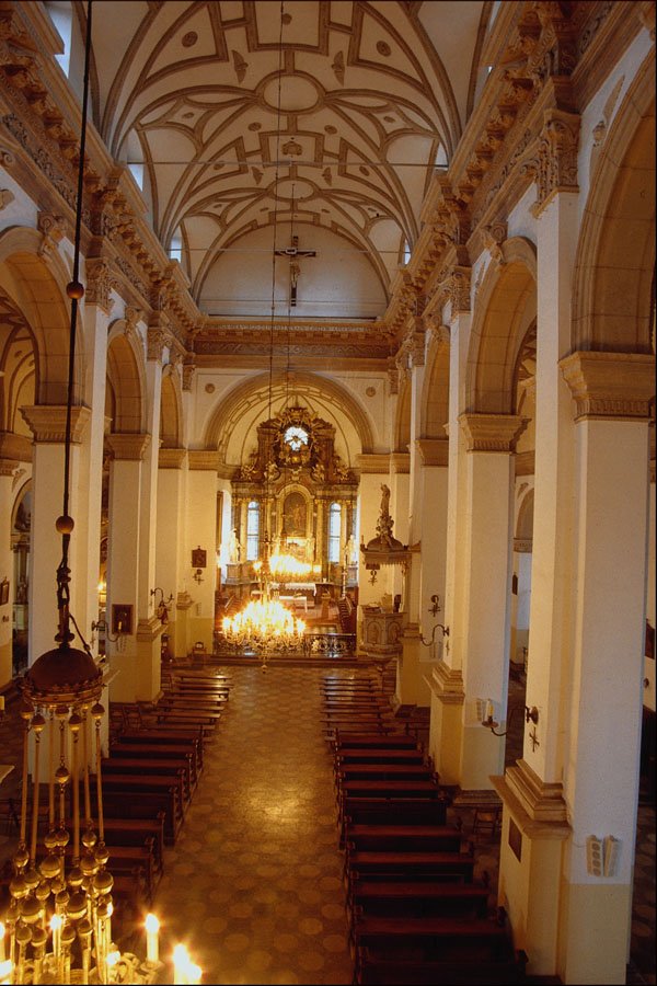 777060 Interior Of The Cathedral, Zamosc, Poland A4 Photo Print