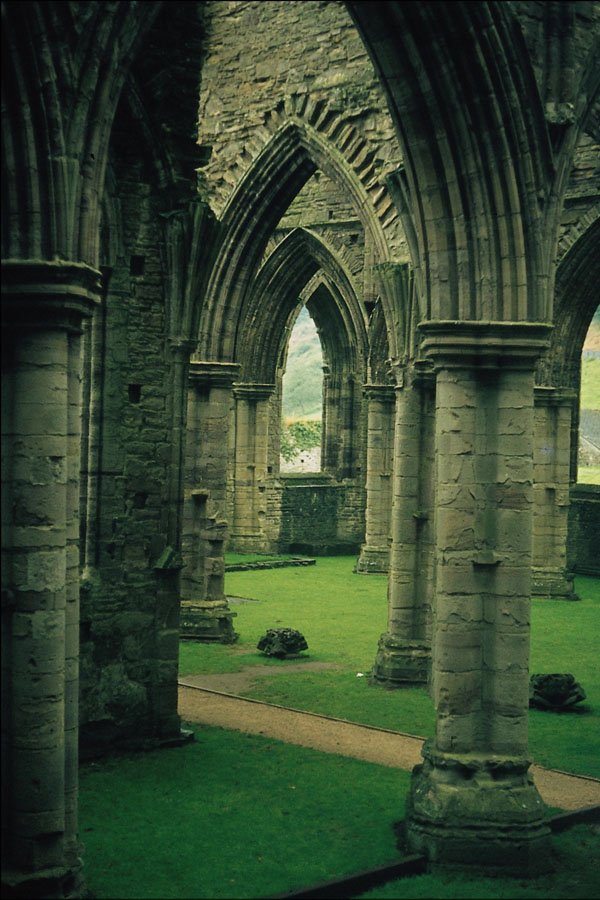 777068 A View Through Time And Space, Tintern Abbey, Wales A4 Photo Print