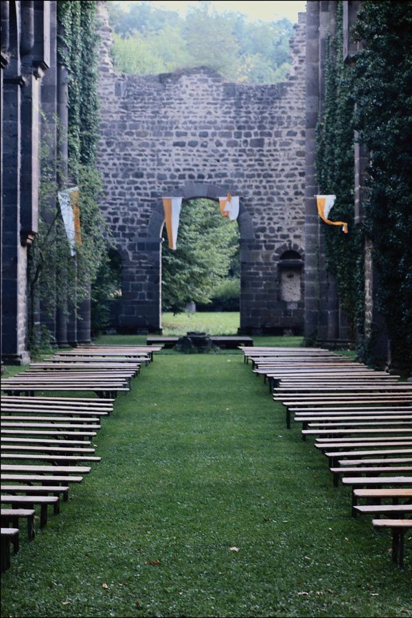 777070 Kloster Arnsbert, Monastery, Hessen, Germany A4 Photo Print