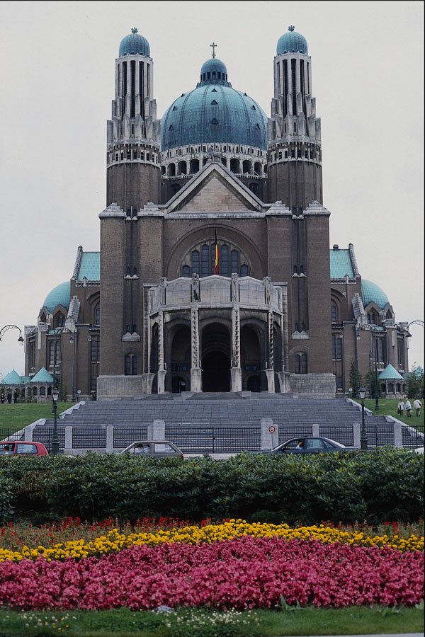 777076 Basilique Du Sacre Coeur, Brussels, Belgium A4 Photo Print