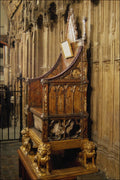 777079 The Coronation Chair, Westminster Abbey, England A4 Photo Print