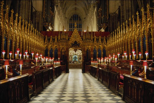 777080 The Quire, Westminster Abbey, England A4 Photo Print