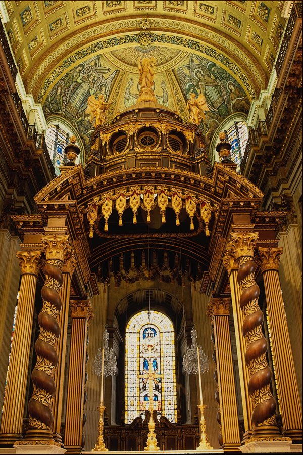 777085 St. Paul's Cathedral, London, England A4 Photo Print
