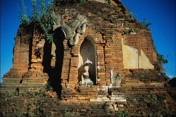 777092 Everlasting Buddha, Myanmar A4 Photo Print