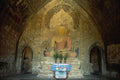777093 Buddha In A Temple, Pagan, Myanmar A4 Photo Print