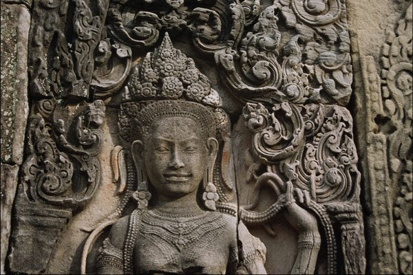 777095 Stone Princess, Angkor Wat, Cambodia A4 Photo Print