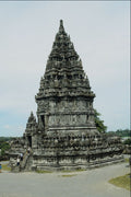 777097 The Hindu Temple Of Prambanan, Near Yogjakarta, Java, Indonesia A4 Photo Print