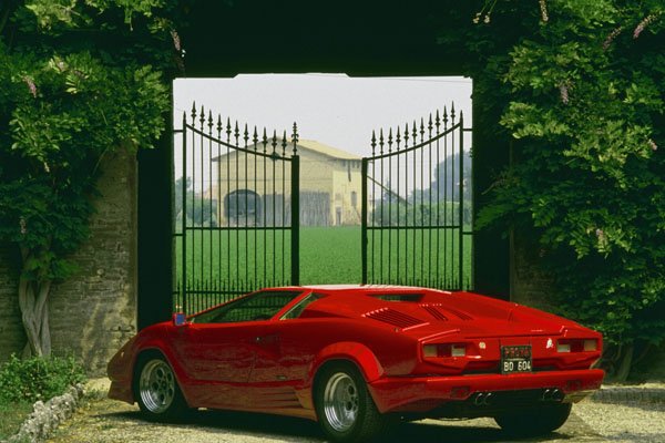 778000 Lamborghini Countach LP500, Anniversary Edition A4 Photo Print