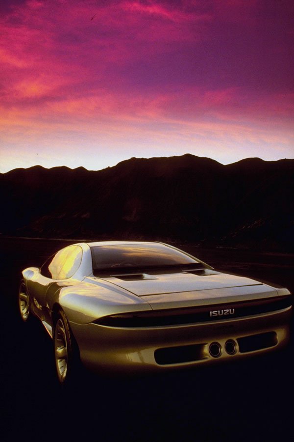 778005 Isuzu 4200R, Rear View Of Coalpit At Sunset A4 Photo Print