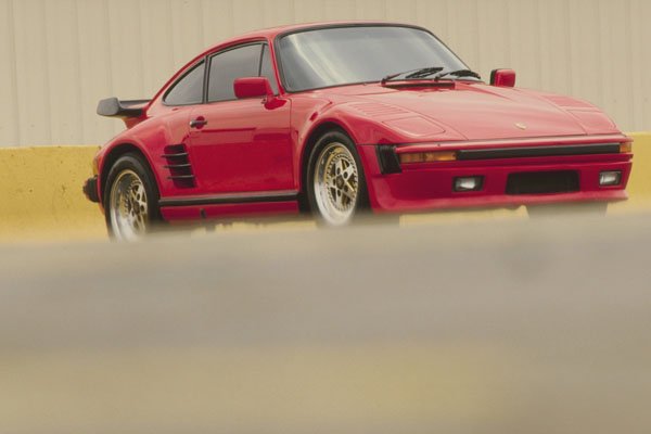 778012 Porsche 950 Turbo, Slant Nose, Low Front Angle A4 Photo Print