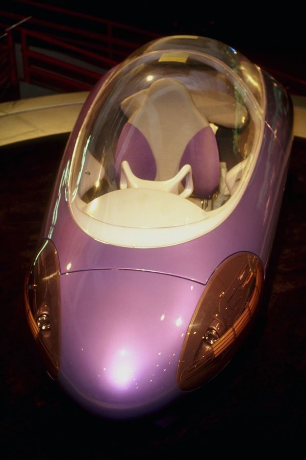 778021 Futuristic Concept Car A4 Photo Print