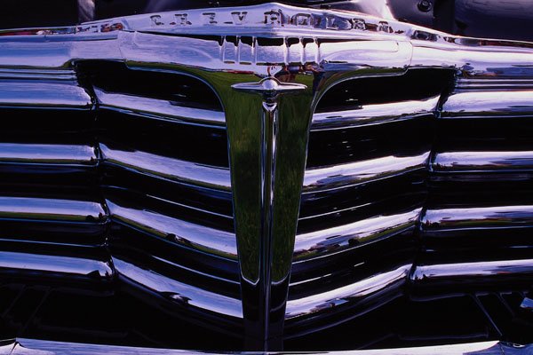 778067 Chevrolet, Front Grill A4 Photo Print