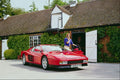 778077 Ferrari Testarossa And Girl A4 Photo Print